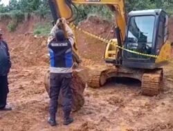 Tak Ada Izin, Tambang Ilegal di Parung Panjang Kabupaten Bogor Disegel